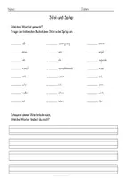 Vorschau - Arbeitsblätter - Sp/sp und St/st- Übungen - Seite 3
