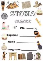 anteprima - Altro tipo di materiale - Copertine di Storia classe 4 - Pagina 1