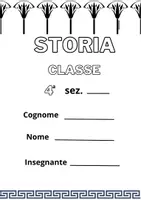 anteprima - Altro tipo di materiale - Copertine di Storia classe 4 - Pagina 2