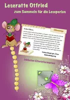 Vorschau - Anderer Materialtyp - Leseperlen sammeln - Leseratte Otfried - Deckblatt