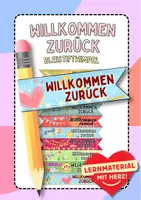 Vorschau - Anderer Materialtyp - Willkommensgruß nach den Ferien - Deckblatt