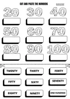 Vista previa - Tarjetas / Manipulativos - NUMBERS REVIEW PACK 10-100 - página 1