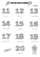 Vista previa - Tarjetas / Manipulativos - NUMBERS REVIEW PACK 10-100 - página 2