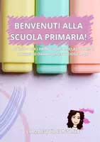 anteprima - Esercizi - BENVENUTI ALLA SCUOLA PRIMARIA! - Pagina di copertina