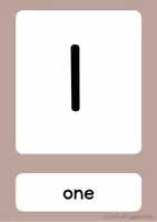 Vorschau - Bildkarten - Flashcards - numbers - Seite 1