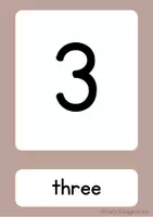 Vorschau - Bildkarten - Flashcards - numbers - Seite 3