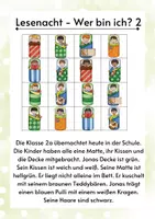 Vorschau - Arbeitsblätter - Freiarbeitsmaterial_Lesenacht - Wer bin ich_freiarbeitsfee - Seite 2