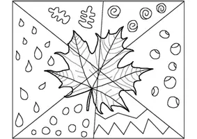 Vorschau - Mal- und Bastelvorlagen - PopArt Herbst - Seite 2