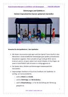 Vorschau - Stundenentwürfe - Wachsendes Sparpaket: Theaterunterricht (Theater-Stücke, Übungen, Improvisationen, Darstellendes Spiel, Darstellen und Gestalten)#summer - Seite 1