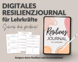 Vorschau - Lehrpläne/Lehrermaterial - Digitales Resilienzjournal für Lehrkräfte - Jahreskalender/Jahresplaner/Tagebuch für's Stressmanagement - Seite 2