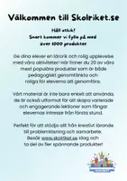 förhandsvisning - GRATIS AKTIVITETSBOK – SKOLSTART! - sida 1
