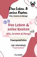 Vorschau - Stundenentwürfe - PPT & Stundenentwurf: Einstieg Das Leben und seine Kosten inkl. Lösungen Teil 2 Mathe - Deckblatt