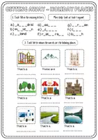 Vorschau - Arbeitsblätter - Vocabulary Holiday places: camping, hotel, lake, museum, zoo ... - Seite 2