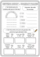 Vorschau - Arbeitsblätter - Vocabulary Holiday places: camping, hotel, lake, museum, zoo ... - Seite 3