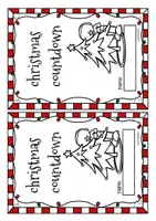 Vorschau - Arbeitsblätter - Adventskalender Englisch - für den Englischunterricht | 24 activities about Christmas - Seite 1
