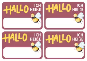 Vorschau - Poster - Namensschild Bienenklasse - Seite 3