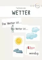 Vorschau - Bildkarten - Mix-and-Match Wetterkalender - Deckblatt