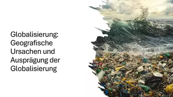 Vorschau - Präsentationen/Tafelbilder - Globalisierung: Ursachen und Auswirkungen einer global vernetzten Welt - Deckblatt