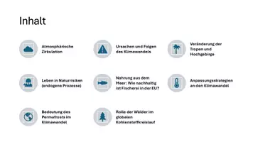 Vorschau - Präsentationen/Tafelbilder - Präsentation: Klimawandel und Geoökosysteme - Umweltschutz - Seite 3