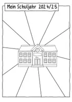Vorschau - Arbeitsblätter - Schuljahresanfang Schuljahr 2024/25 - Kreativprojekt / Malvorlagen - Seite 1