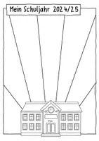 Vorschau - Arbeitsblätter - Schuljahresanfang Schuljahr 2024/25 - Kreativprojekt / Malvorlagen - Seite 3