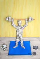 Vorschau - Stundenentwürfe - Kunst: "Sportliche Alu-Figuren" frei nach Giacometti gestalten - Seite 1