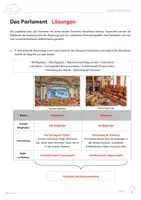 Vorschau - Arbeitsblätter - Schweizer Demokratie: Das Parlament (Nationalrat, Ständerat), inkl. Lösungen - Seite 3