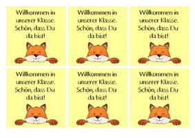 Vorschau - Poster - Materialpaket Fuchsklasse - Seite 3