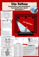 Vorschau - Unterrichtsreihen - Unterrichtsreihe "Bühne" - Darstellen und Gestalten - Darstellendes Spiel - Jahrgang 7 - Deckblatt