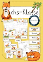 Vorschau - Arbeitsblätter - Klassentier: Der Fuchs - Deckblatt