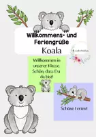 Vorschau - Poster - Materialpaket Koalaklasse - Seite 1