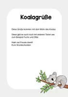 Vorschau - Poster - Materialpaket Koalaklasse - Seite 2