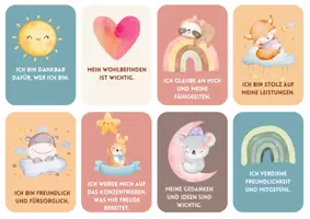 Vorschau - Poster - Affirmationskarten für Kinder und Erwachsene - Seite 2