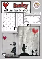 Vorschau - Stundenentwürfe - Banksy Kunstprojekt, Künstler Banksy, Banksy im Kunstunterricht - Deckblatt