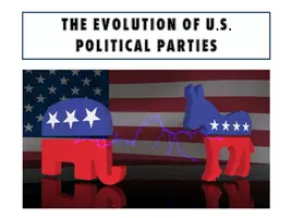 Vorschau - Präsentationen/Tafelbilder - USA - The Evolution of Party Politics - Seite 1