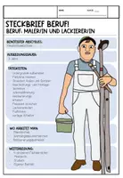 Vorschau - Arbeitsblätter - Steckbrief Beruf! Ausbildungsberufe - Seite 3