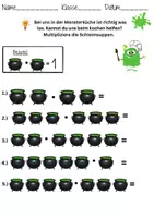 Vorschau - Arbeitsblätter - Mathe-Monster: Rechnen lernen 1. & 2. Klasse - Seite 2