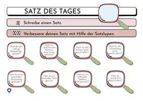 Vorschau - Präsentationen/Tafelbilder - PDF fürs Smartboard: Satz des Tages/Satz der Woche - Seite 2