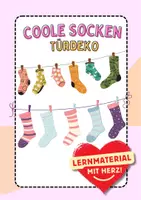 Vorschau - Arbeitsblätter - Alles Coole Socken Klasse Türdekoration Türdeko Fensterdeko - Deckblatt