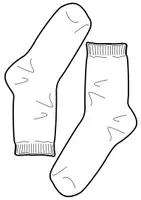 Vorschau - Arbeitsblätter - Alles Coole Socken Klasse Türdekoration Türdeko Fensterdeko - Seite 1