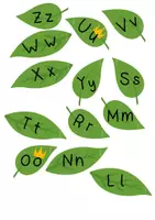 Vorschau - Poster - Buchstabenblätter für einen Buchstabenbaum - Seite 3