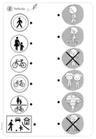 Vorschau - Arbeitsblätter - Verkehrsschilder für Fußgänger - Verkehrserziehung in Klasse 1 - Seite 3