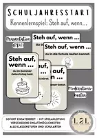Vorschau - Spiele - Kennenlernspiel - Steh auf, wenn ... (Karten, Präsentation, Bewegungsspiel) - Deckblatt