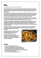 Vorschau - Arbeitsblätter - Leseverstehen mit Anstreichen - Nr. 8 Pilze - Deckblatt