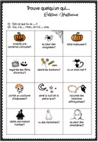 Vorschau - Arbeitsblätter - Trouve quelqu'un qui ... Édition: Halloween (Find someone who...) - Seite 2