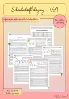 Vorschau - Unterrichtsreihen - Schreibschriftlehrgang in der Vereinfachten Ausgangsschrift - Deckblatt
