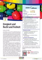 Vorschau - Stundenentwürfe - Materialpaket: Deutsche Nationalhymne - Einigkeit und Recht und Freiheit - Orff-, Boomwhackers-, Ukulele- und Soundbellowsspielsätze - Seite 1