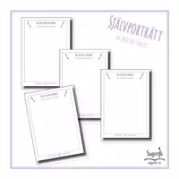 förhandsvisning - Självporträtt till mors dag - försättsblad