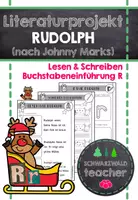 Vorschau - Arbeitsblätter - Rr wie Rudolph - Buchstabeneinführung mit Geschichte von "Rudolph dem Rentier" - Deckblatt