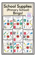 Προεπισκόπηση - Παιχνίδια - School Supplies - Bingo! - Εξώφυλλο